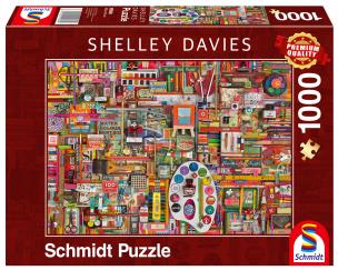 Opakowanie Puzzle PQ 1000 Shelley Davies Artykuły plastyczn