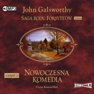Okładka książki Saga rodu Forsyte'ówT.6 Nowoczesna komedia cz.3 CD - Audiobook