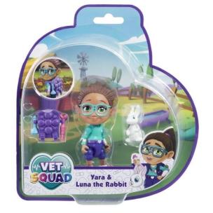 Super Vet Squad. Laleczka Yara i królik Luna. Wydawca: Goliath. Multiszop.pl Opakowanie Super Vet Squad. Laleczka Yara i królik Luna