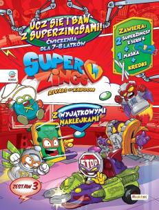 Okładka książki Super Zings Enigma i tajemnice Ucz się i baw 3