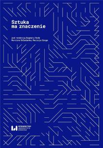 Okładka książki Sztuka ma znaczenie