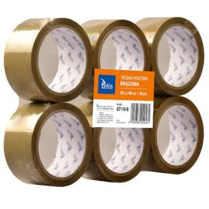 Opakowanie Taśma pakowa brązowa 48mm x 50m (GT110-B)