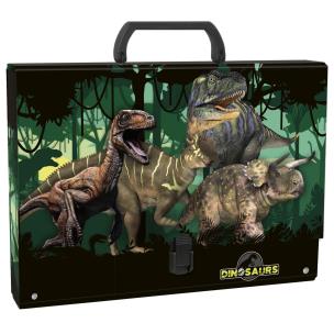 Opakowanie Teczka twarda z rączką dinozaur 15