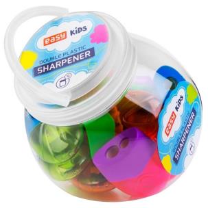 Opakowanie Temperówka podwójna z pojemnikiem (12szt) EASY