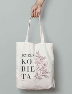 Opakowanie Torba bawełniana eco - Dzielna kobieta