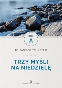 Okładka książki Trzy myśli na niedzielę. Rok A