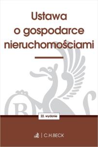 Okładka książki Ustawa o gospodarce nieruchomościami