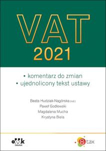Okładka książki VAT 2021