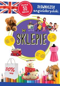 Okładka książki W sklepie. Słowniczek angielsko-polski