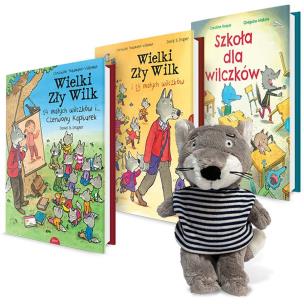 Okładka książki Wielki zły wilk zestaw książeczek