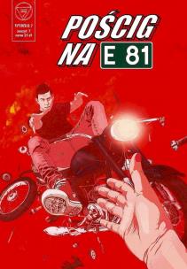 Okładka książki Wydział 7 zeszyt 7 Pościg na E81