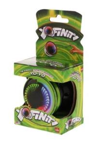 Yo-Yo YoFinity zielony. Wydawca: Goliath. Multiszop.pl Opakowanie Yo-Yo YoFinity zielony