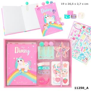 Opakowanie Zestaw Stwórz swój pamiętnik Jednorożec Ylvi 11250A