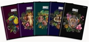 Opakowanie Zeszyt A5/60K kratka Jungle (10szt)