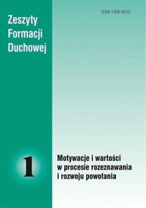 Okładka książki Zeszyty Formacji Duchowej nr 1 Motywacje...