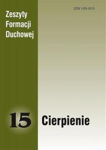 Okładka książki Zeszyty Formacji Duchowej nr 15 Cierpienie