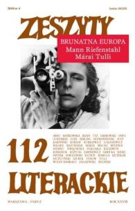 Okładka książki Zeszyty literackie 112 4/2010