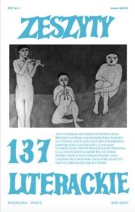 Okładka książki Zeszyty literackie 137 1/2017