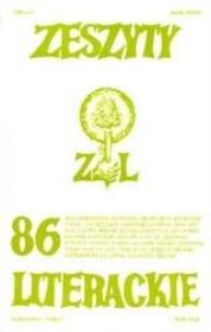 Okładka książki Zeszyty literackie 86 2/2004