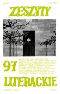 Okładka książki Zeszyty literackie 97 1/2007