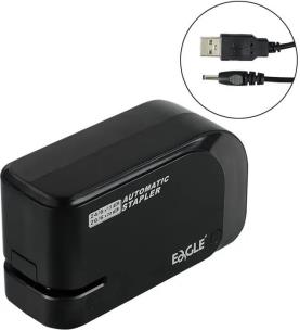 Opakowanie Zszywacz EG-1610USB elektryczny 15 kartek EAGLE