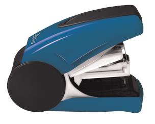 Opakowanie Zszywacz mini niebiesko-czarny Tetis zszywa 10-20 kartek (GVO080)NV