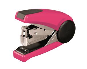 Opakowanie Zszywacz Tetis One-touch 24/6-26/6 różowo-czarny 40 kartek