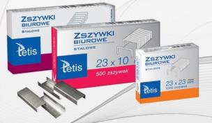 Opakowanie ZSZYWKI BIUROWE TETIS 24/6 GZ101-A