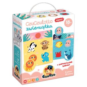 Okładka książki Zwierzątka CzuCzu lotto 18 m+