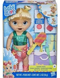 Opakowanie Baby Alive Sunshine Snacks Blonde Hair