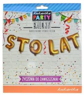 Opakowanie Balony BAL-001 Sto lat