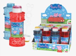 Opakowanie Bańki mydlane 300ml Świnka Peppa (12szt)