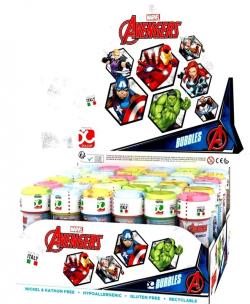 Opakowanie Bańki mydlane 60ml glass Avengers