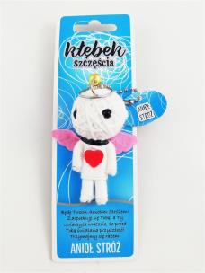 Opakowanie Brelok Kłębek Szczęścia - Anioł Stróż