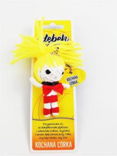 Opakowanie Brelok Kłębek Szczęścia - Kochana Córka