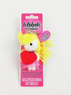 Opakowanie Brelok Kłębek Szczęścia - Najlepsza Mama na...