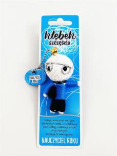 Opakowanie Brelok Kłębek Szczęścia - Nauczyciel Roku