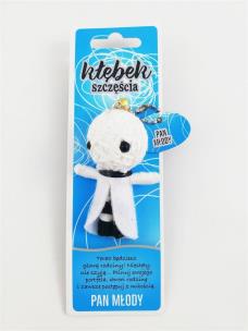 Opakowanie Brelok Kłębek Szczęścia - Pan Młody