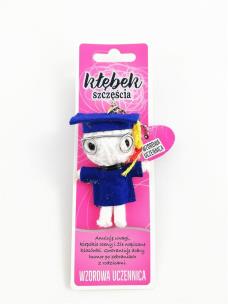Opakowanie Brelok Kłębek Szczęścia - Wzorowa uczennica