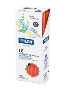 Opakowanie Cienkopis Sway Fineliner czerwony (16szt) MILAN