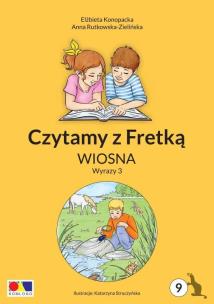 Okładka książki Czytamy z Fretką cz.9 Wiosna. Wyrazy 3