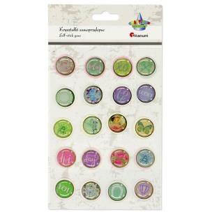 Opakowanie Dekoracje samoprzylepne 3D zalane akrylem 20szt