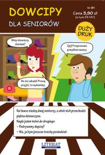Okładka książki Dowcipy dla seniorów