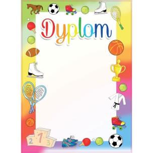 Opakowanie Dyplom sportowy A4/20ark. Dyscypliny