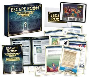 Escape Room Geografia. Autor:   Praca zbiorowa. Multiszop.pl Okładka książki Escape Room Geografia