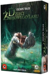 Escape Tales: Dzieci Żmijowego Lasu PORTAL. Autor: Portalgames. Multiszop.pl Okładka książki Escape Tales: Dzieci Żmijowego Lasu PORTAL