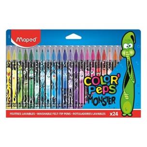 Opakowanie Flamastry Colorpeps Monster 24 kolory