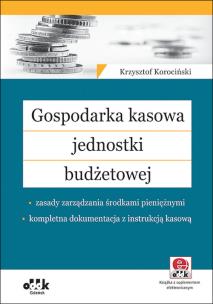 Okładka książki Gospodarka kasowa jednostki budżetowej
