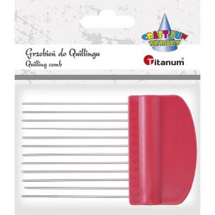 Opakowanie Grzebień do quillingu 12 zębów 64mm