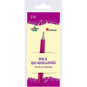 Opakowanie Igła do quillingu pojedyncza plastikowa
